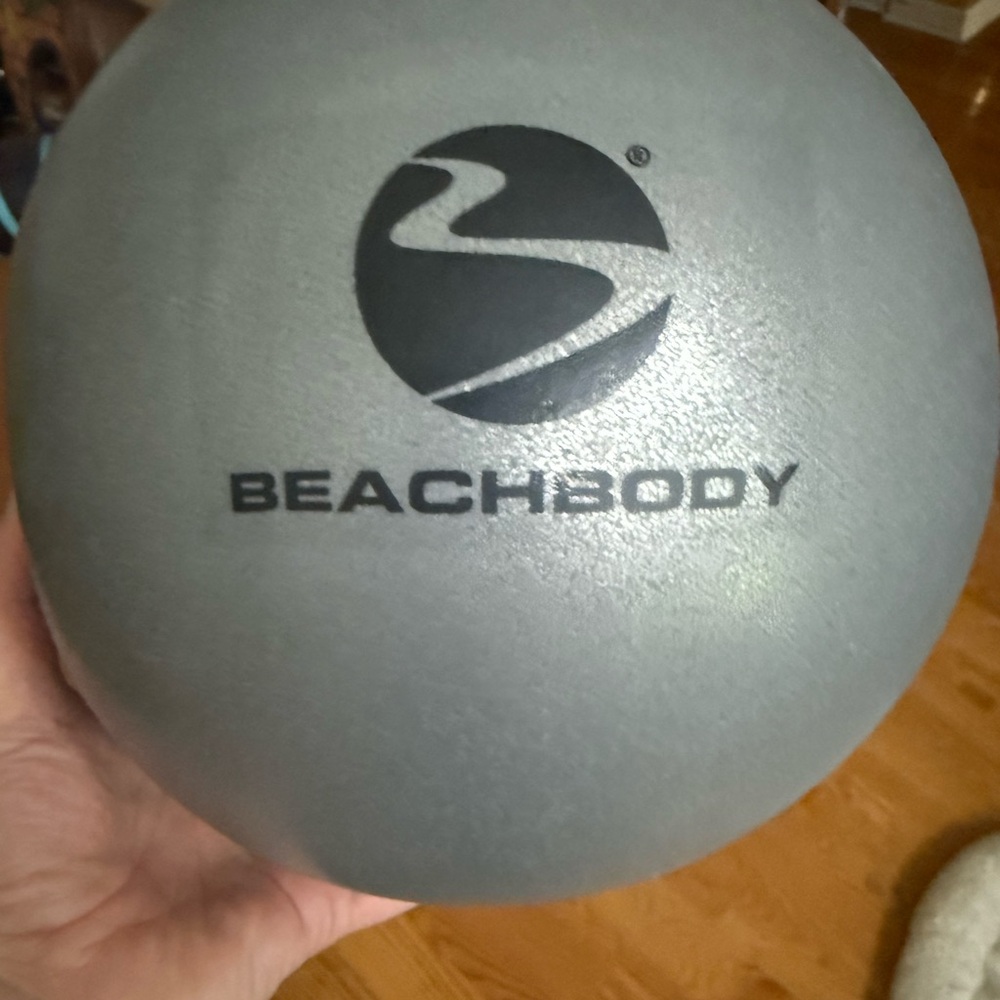 Beachbody Metallic Gray Exercise Ball